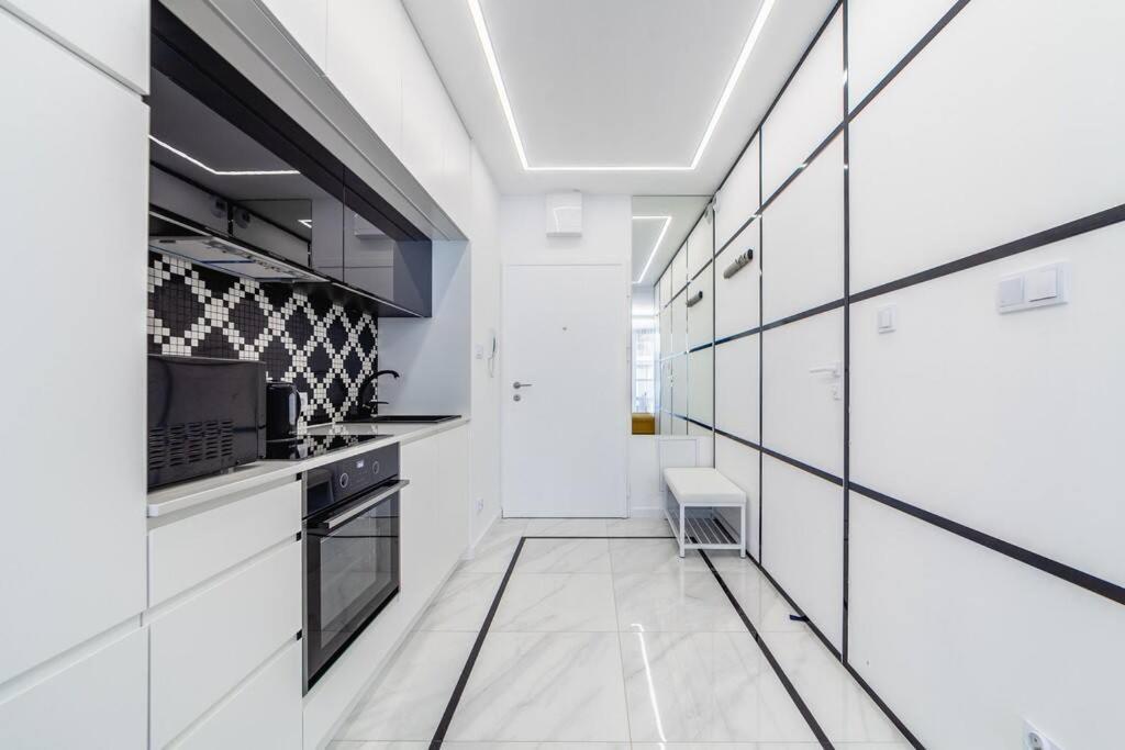Stylowy Apartament Centrum Warszawy Z Tarasem وارسو المظهر الخارجي الصورة