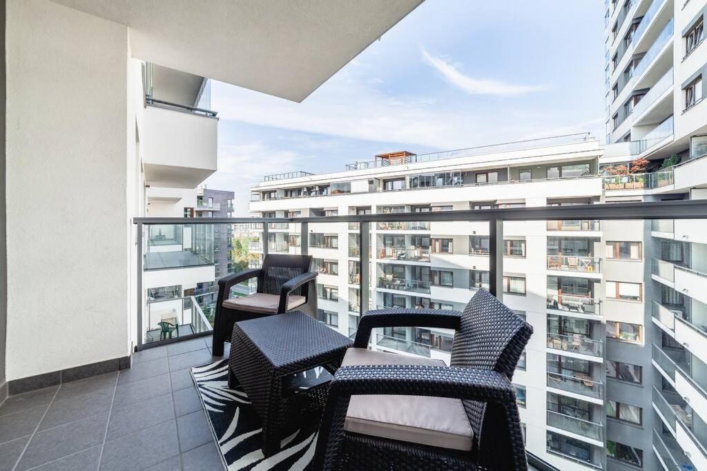 Stylowy Apartament Centrum Warszawy Z Tarasem وارسو المظهر الخارجي الصورة